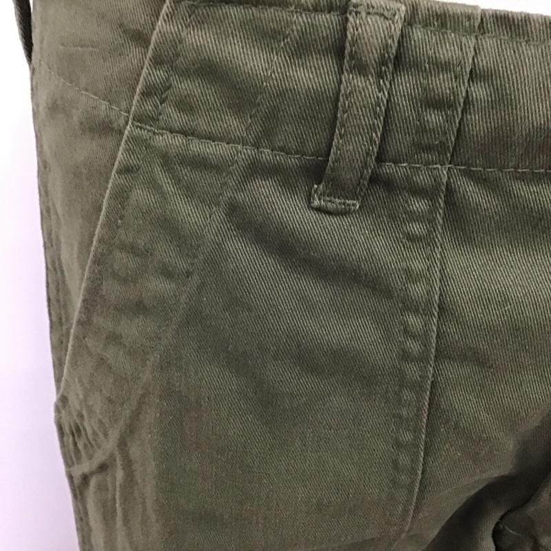 アングリッド Ungrid パンツ ワークパンツ、ペインターパンツ 111840713601-02 ウォッシュベイカーパンツ S 無地 カーキ / カーキ /  レディース USED 古着 中古 10120592