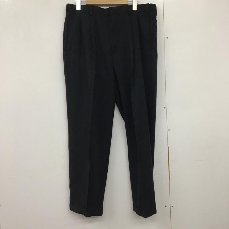 エルエルビーン L.L.Bean パンツ スラックス スラックスパンツ ワイドパンツ センタータックパンツ 90s 34 無地 紺 / ネイビー /  メンズ USED 古着 中古 10141020