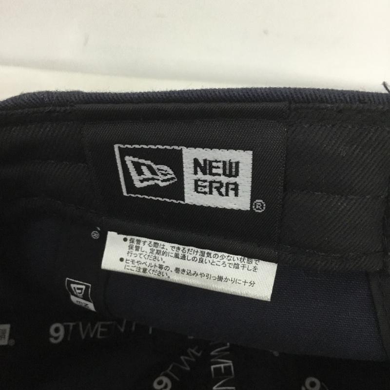 ニューエラ NEW ERA 帽子 キャップ 9TWENTY NY コットン ロゴ、文字 紺 / ネイビー /  メンズ USED 古着 中古 10133543