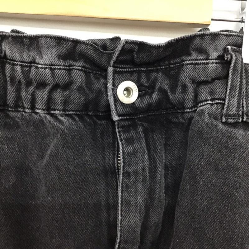 ザラ ZARA パンツ デニム、ジーンズ デニムパンツ スリムパンツ カジュアルパンツ 34 無地 黒 / ブラック /  レディース USED 古着 中古 10149556