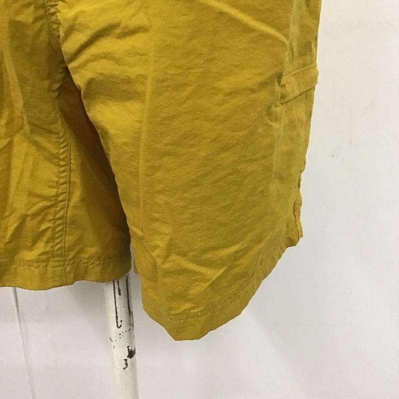 ザノースフェイス THE NORTH FACE パンツ ショートパンツ nbw41741 カーゴショートパンツ クラスファイブカーゴショーツ ハーフパンツ L ロゴ、文字 黄 / イエロー /  レディース USED 古着 中古 10112186