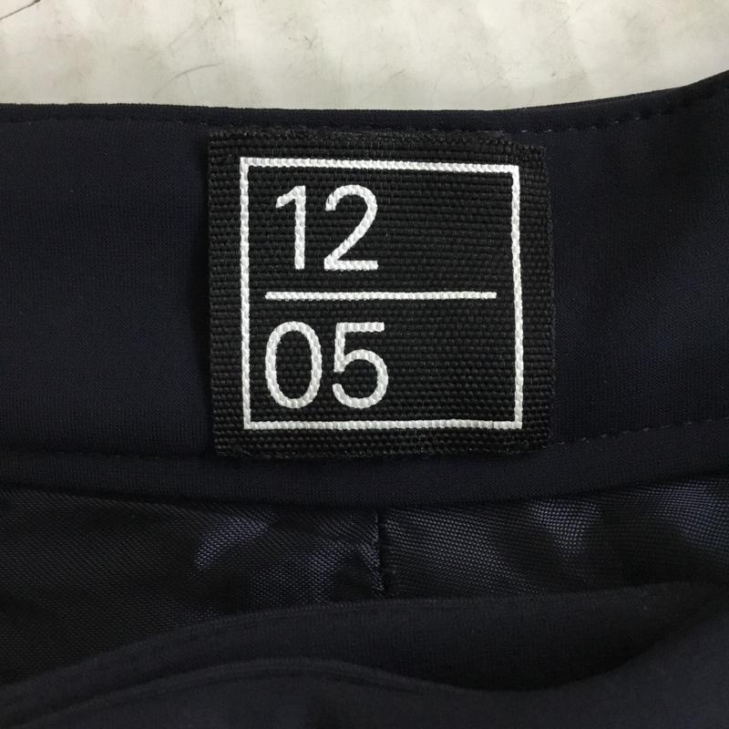 トゥウェルブオーファイブ 1205 パンツ スラックス 2タック ニットパンツ XS 無地 紺 / ネイビー / X ダークグレー / ダークグレー /  メンズ USED 古着 中古 10117670