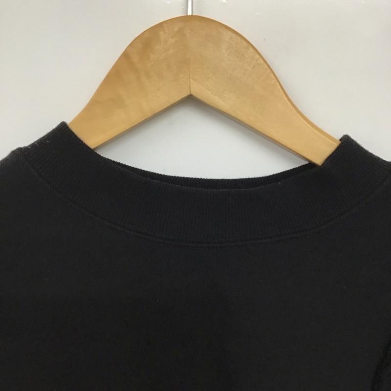 ローリーズファーム LOWRYS FARM トレーナー 長袖 1 無地 黒 / ブラック /  レディース USED 古着 中古 10141590