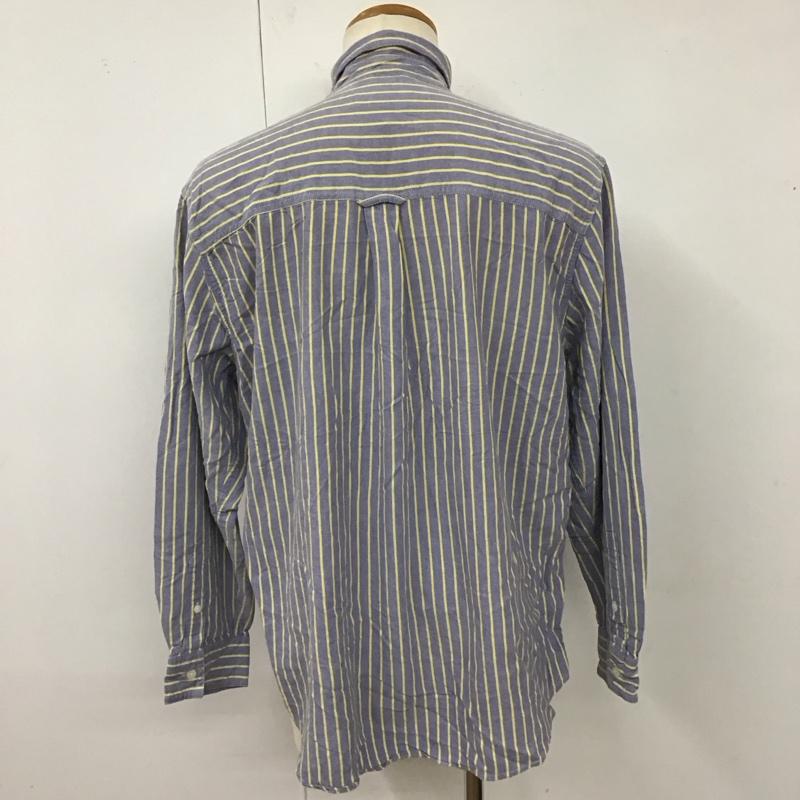 チャップス CHAPS シャツ、ブラウス 長袖 長袖シャツ カラーシャツ ポケットシャツ 長袖カットソー ストライプシャツ M ストライプ マルチカラー / マルチカラー /  メンズ USED 古着 中古 10118282
