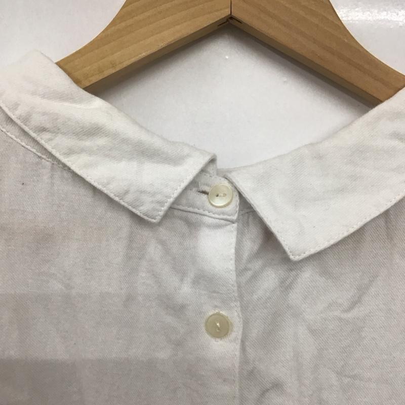 サマンサモスモス Samansa Mos2 シャツ、ブラウス 長袖 長袖シャツ 無地シャツ レースシャツ FREE 無地 白 / ホワイト /  レディース USED 古着 中古 10142690