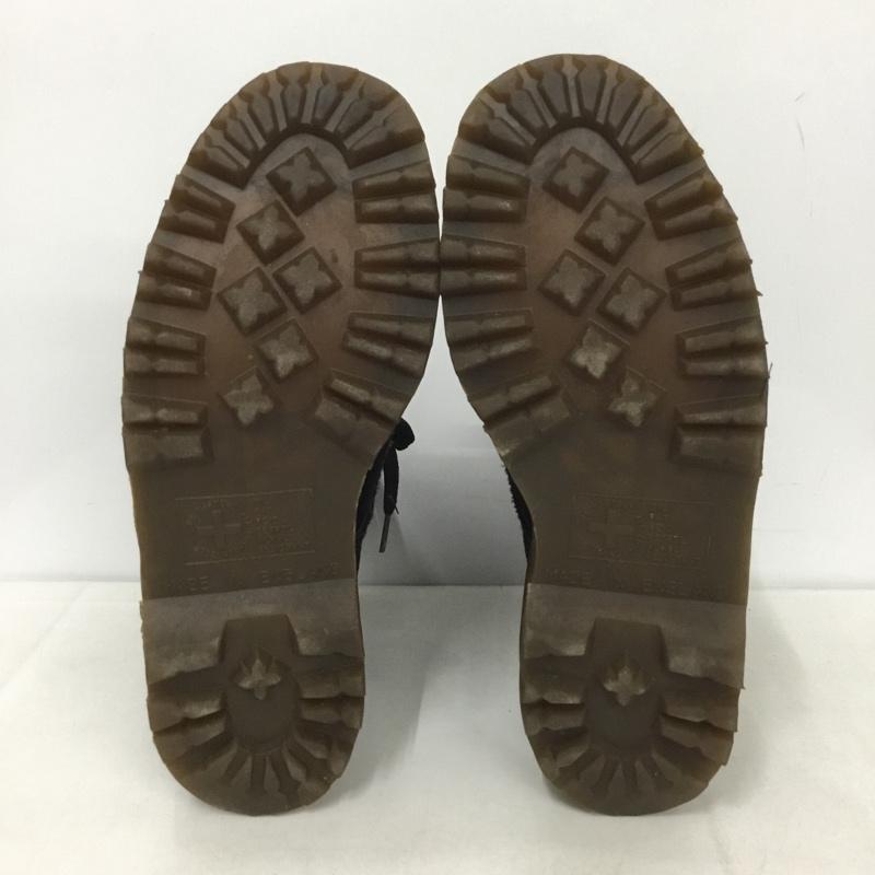 ドクターマーチン Dr.Martens ブーツ 一般 80年代 80s ホワイト社 プリントタグ 8ホール 無地 黒 / ブラック /  レディース USED 古着 中古 10140410