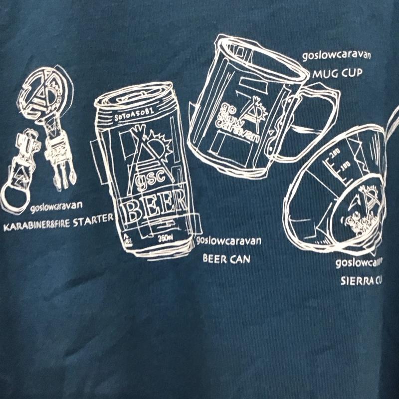 ゴースローキャラバン go slow caravan Tシャツ 半袖 311933 半袖カットソー プリントTシャツ 5 プリント マルチカラー / マルチカラー /  メンズ USED 古着 中古 10129055