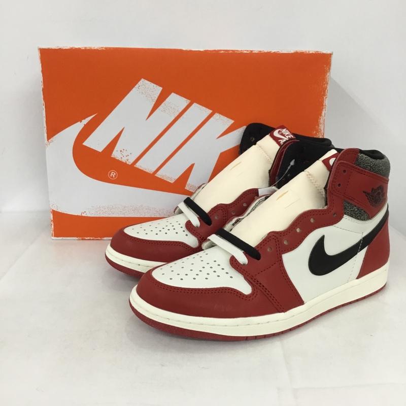 ナイキ NIKE スニーカー スニーカー DZ5485-612 AIR JORDAN 1 RETRO HIGH OG 27cm 箱有 27.0cm ロゴ、文字 赤 / レッド / X 白 / ホワイト / X 黒 / ブラック /  メンズ USED 古着 中古 10134763
