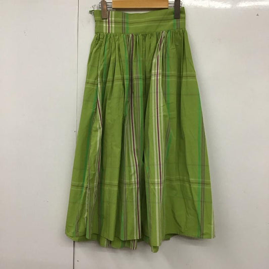 ビームスボーイ BEAMS BOY スカート ロングスカート  黄緑 / イエローグリーン /  レディース USED 古着 中古 10129735