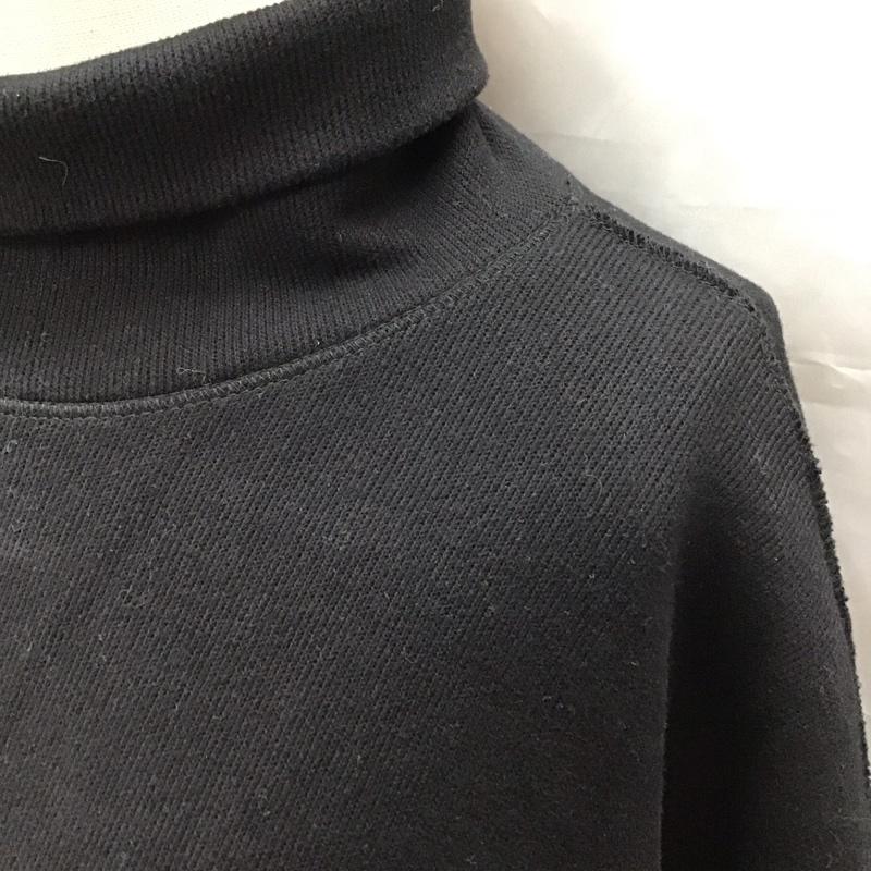 ザラ ZARA ニット、セーター 長袖 0264 430 800 ハイネック タートルネック M 無地 黒 / ブラック /  レディース USED 古着 中古 10118405