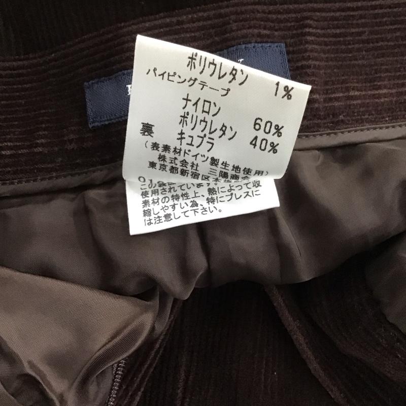 バーバリーロンドン Burberry London パンツ スラックス コーデュロイ 無地 茶 / ブラウン /  レディース USED 古着 中古 10139963