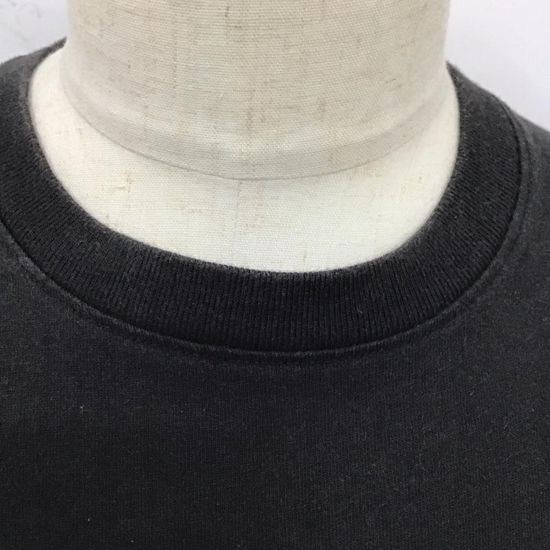 オープニングセレモニー opening celemony Tシャツ 半袖 半袖カットソー プリントTシャツ クルーネックカットソー M ロゴ、文字 黒 / ブラック /  メンズ USED 古着 中古 10119535