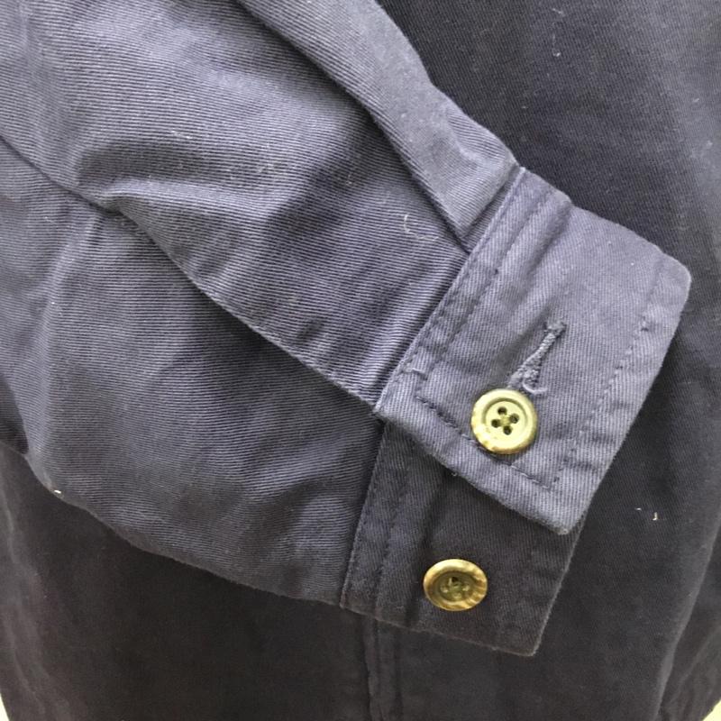 ポロバイラルフローレン Polo by RALPH LAUREN ジャケット、上着 ジャンパー、ブルゾン 襟コーデュロイ XL ワンポイント 紺 / ネイビー /  メンズ USED 古着 中古 10116128
