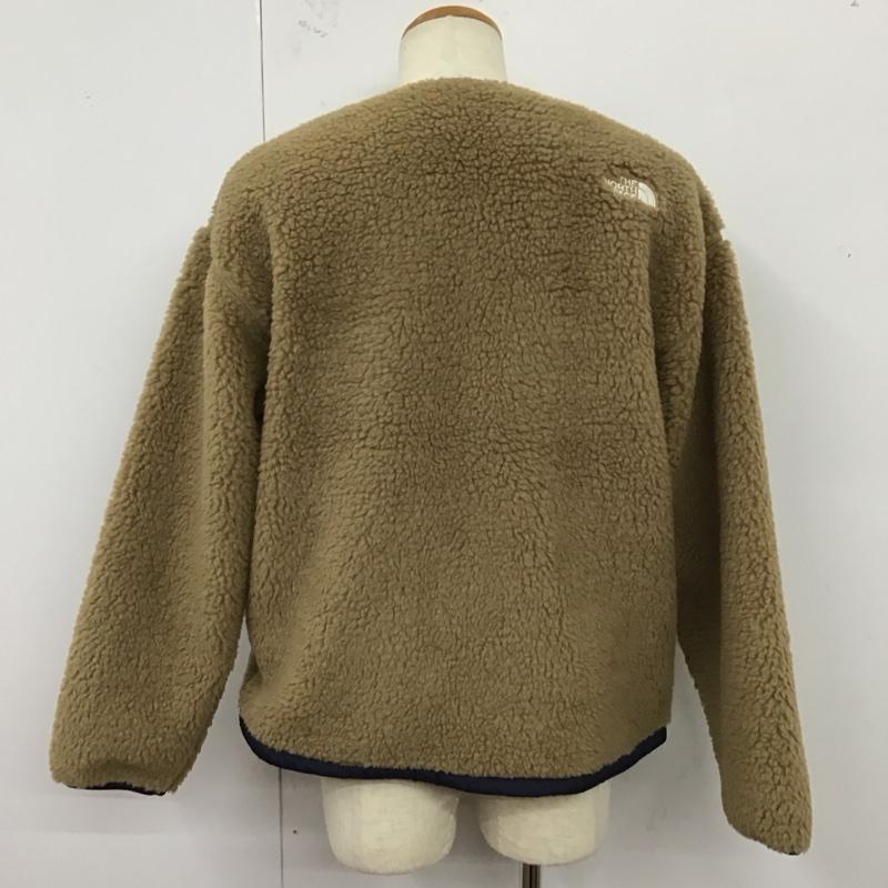 ザノースフェイス THE NORTH FACE ジャケット、上着 ジャンパー、ブルゾン np72334 リバーシブルエクストリームパイルカーディ M 無地 ベージュ / ベージュ / X 紺 / ネイビー /  メンズ USED 古着 中古 10121770