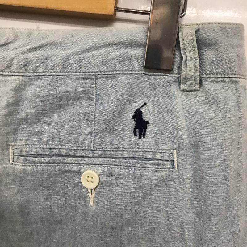 ポロバイラルフローレン Polo by RALPH LAUREN パンツ ショートパンツ ショートパンツ ハーフパンツ カジュアルパンツ 無地 インディゴ / インディゴ /  メンズ USED 古着 中古 10129074