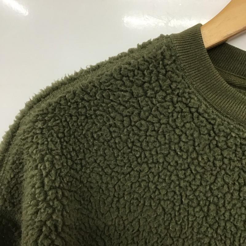 ギャップ GAP トレーナー 長袖 フリース XS 無地 カーキ / カーキ /  メンズ USED 古着 中古 10141132