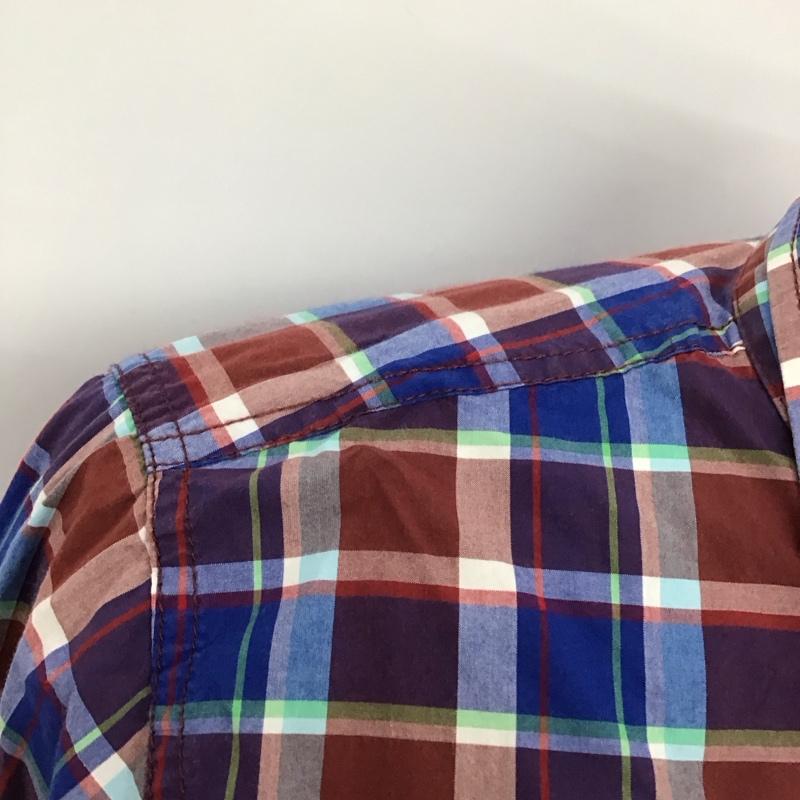 アバクロンビーアンドフィッチ ABERCROMBIE&FITCH シャツ、ブラウス 長袖 長袖シャツ カラーシャツ ポケットシャツ 長袖カットソー チェックシャツ M チェック マルチカラー / マルチカラー /  メンズ USED 古着 中古 10113770