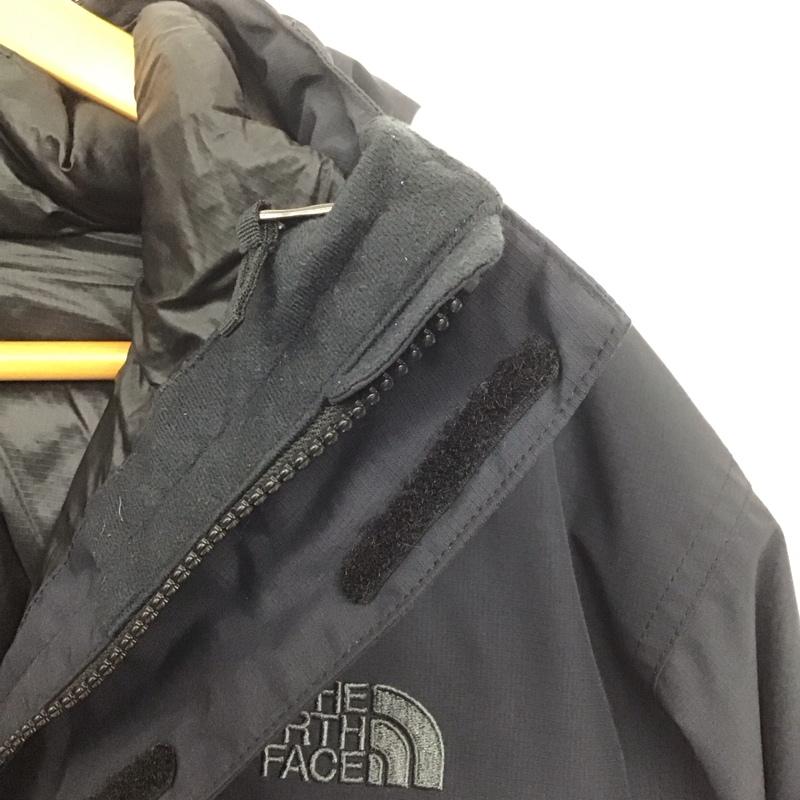 ザノースフェイス THE NORTH FACE ジャケット、上着 ジャンパー、ブルゾン np61833 ゼウストリクライメートジャケット ダウンジャケット アウター L ロゴ、文字 紺 / ネイビー /  メンズ USED 古着 中古 10140099