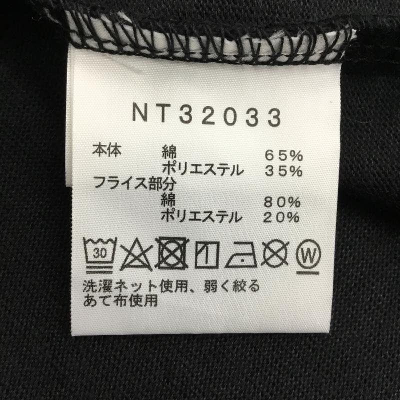 ザノースフェイス THE NORTH FACE Tシャツ 半袖 NT32033 XL ロゴ、文字 黒 / ブラック /  メンズ USED 古着 中古 10151164