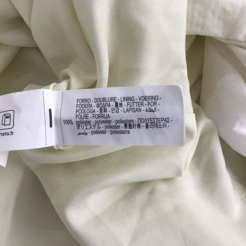 ザラ ZARA ワンピース ミニスカート S 無地 アイボリー / アイボリー /  レディース USED 古着 中古 10139990