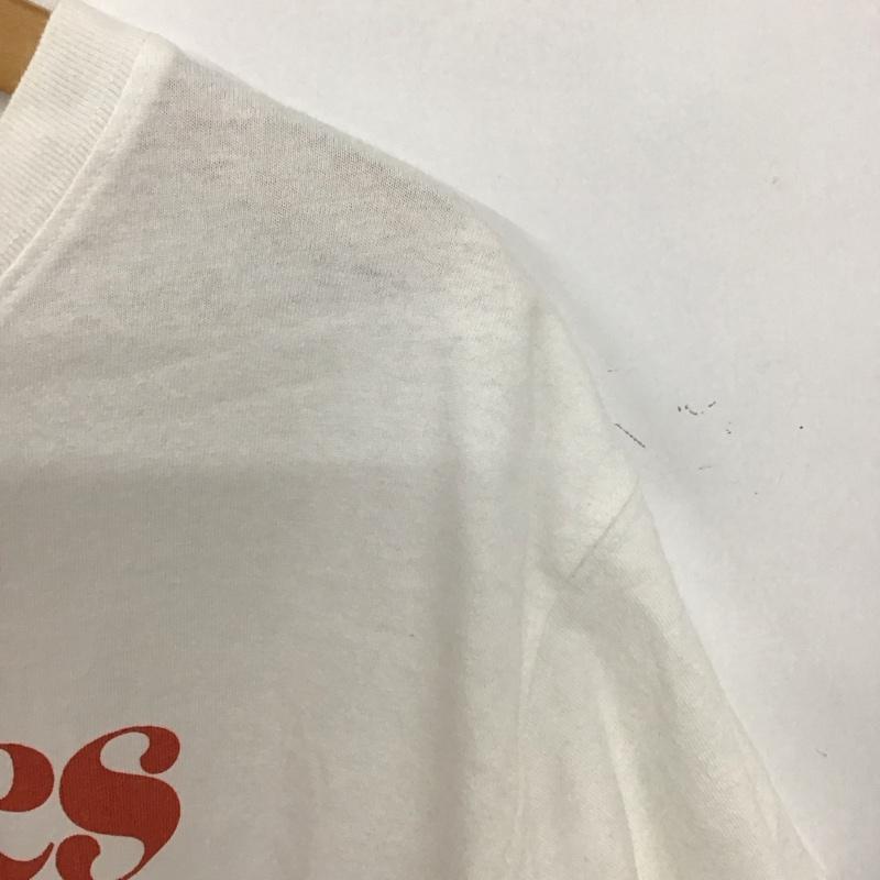 フリークスストア FREAK S STORE Tシャツ 半袖 半袖カットソー プリントTシャツ クルーネックカットソー FREE ロゴ、文字 白 / ホワイト /  レディース USED 古着 中古 10136766