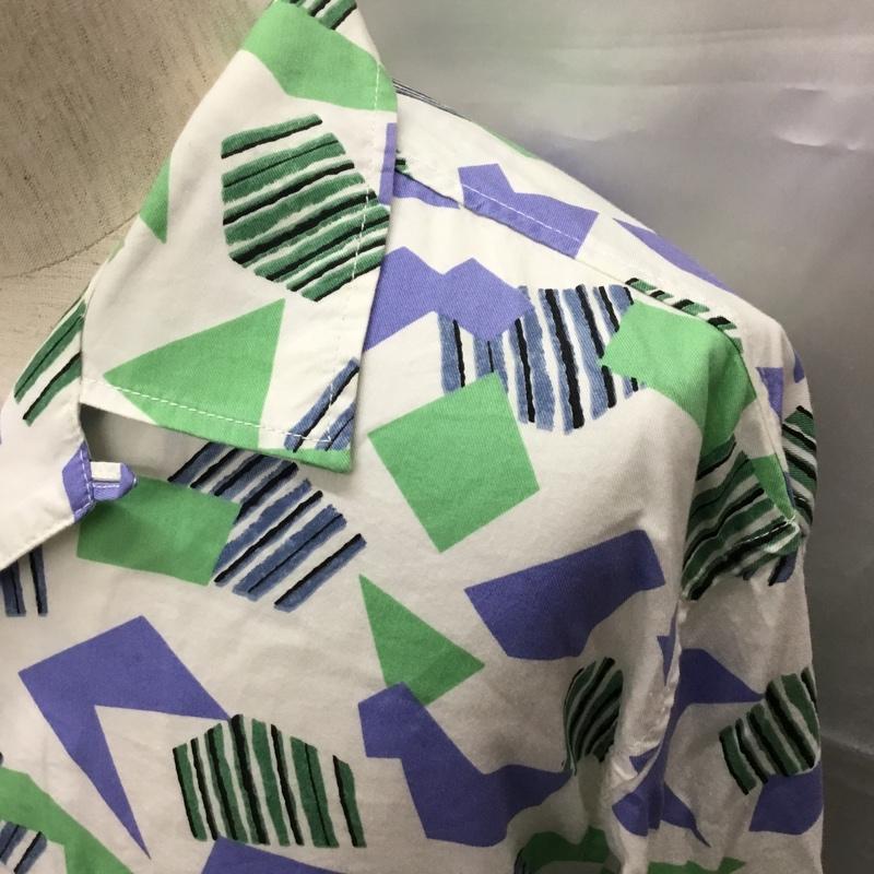 ニコアンド niko and... シャツ、ブラウス 長袖 ON92MA03TO オープンカラーシャツ 開襟 タグ付き 3 総柄 マルチカラー / マルチカラー /  メンズ USED 古着 中古 10114793