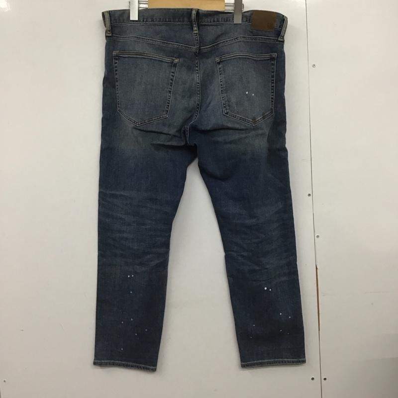 ギャップ GAP パンツ デニム、ジーンズ デニムパンツ スリムパンツ カジュアルパンツ ストレッチパンツ 36インチ ダメージ加工 インディゴ / インディゴ /  メンズ USED 古着 中古 10148344