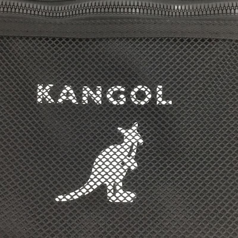 カンゴール KANGOL ショルダーバッグ ショルダーバッグ メッシュポケット ロゴ、文字 黒 / ブラック /  メンズ USED 古着 中古 10149823