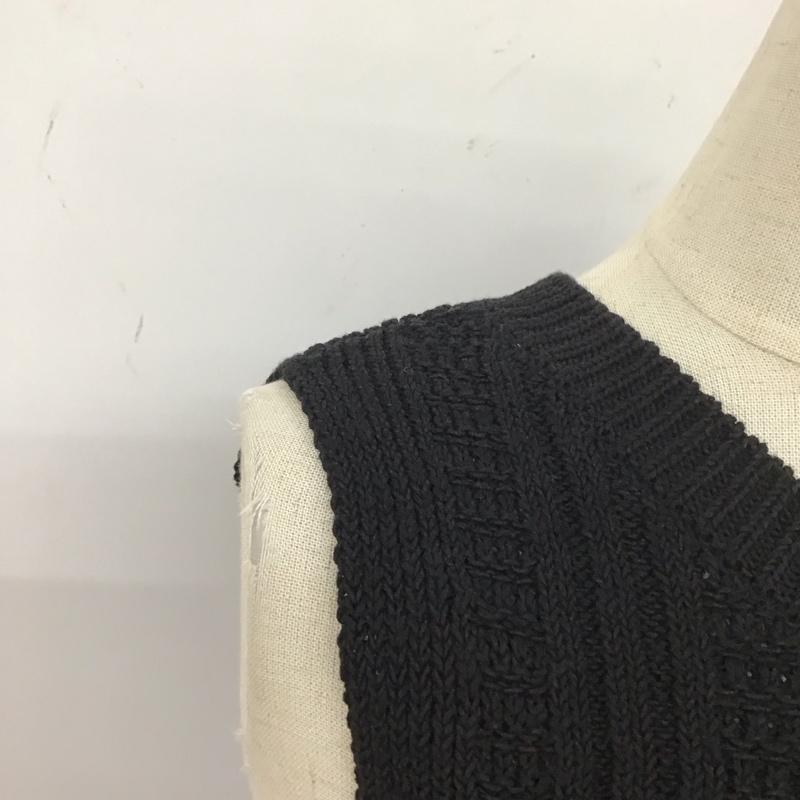 ザラ ZARA ベスト ベスト 6771 083 800 プルオーバー タグ付き S 無地 黒 / ブラック /  レディース USED 古着 中古 10114102