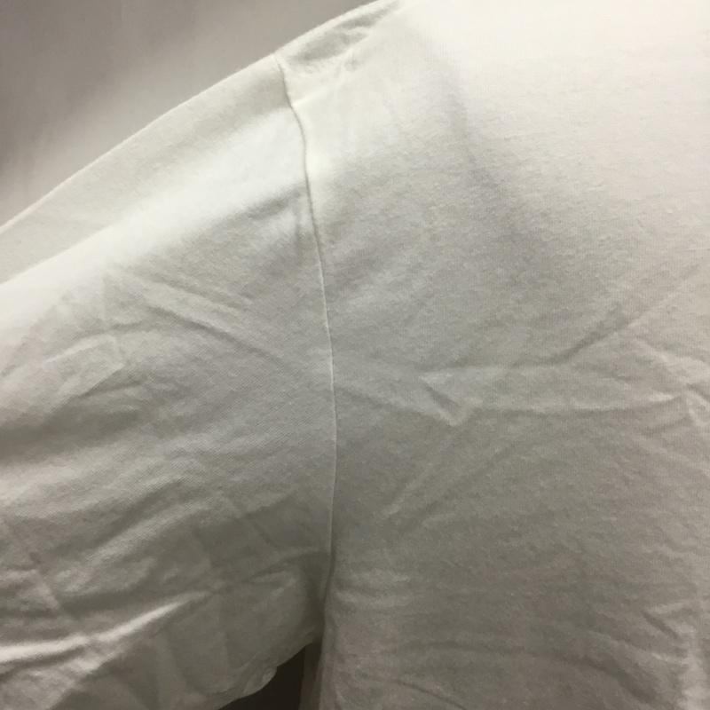 トミーヒルフィガー TOMMY HILFIGER Tシャツ 半袖 Vネック XXL ワンポイント 白 / ホワイト /  メンズ USED 古着 中古 10117175