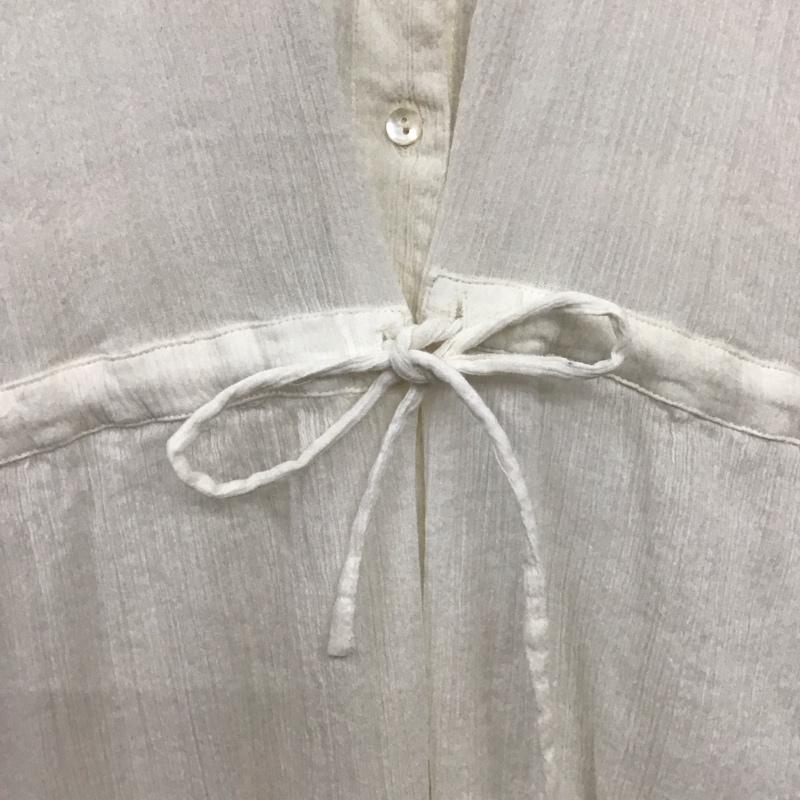 フリークスストア FREAK S STORE シャツ、ブラウス 七分袖 FREE 無地 白 / ホワイト /  レディース USED 古着 中古 10137187