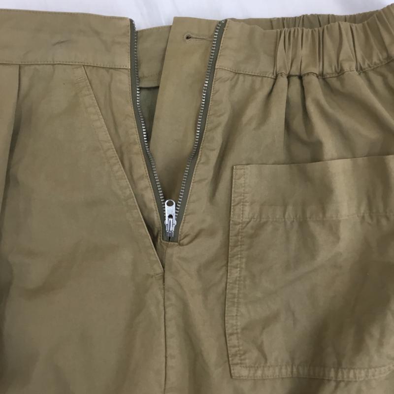 エムエイチエル MHL. スカート ひざ丈スカート 1 無地 ベージュ / ベージュ /  レディース USED 古着 中古 10110712