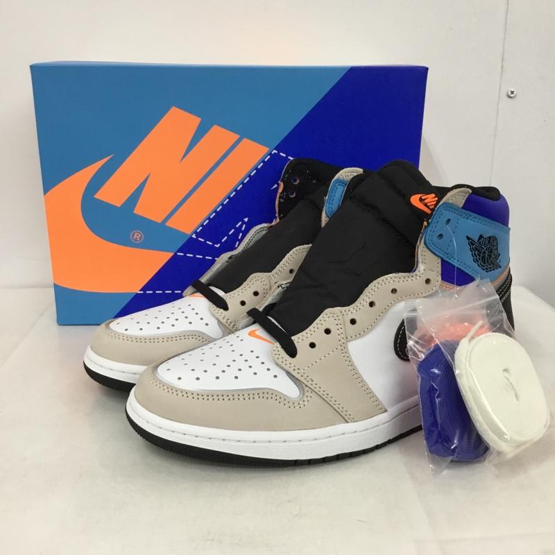 ナイキ NIKE スニーカー スニーカー DC6515 100 AIR JORDAN 1 RETRO HIGH OG 27cm 箱有 27.0cm ロゴ、文字 マルチカラー / マルチカラー /  メンズ USED 古着 中古 10145589