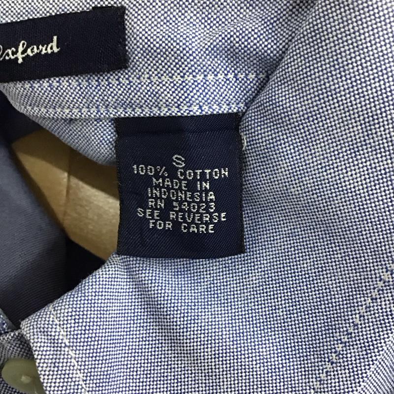 ギャップ GAP シャツ、ブラウス 長袖 長袖シャツ 無地シャツ カラーシャツ ボタンダウンシャツ 90s S 無地 水色 / ライトブルー /  メンズ USED 古着 中古 10129492