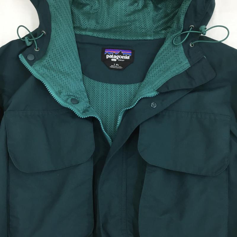 パタゴニア patagonia ジャケット、上着 ジャンパー、ブルゾン 22ss Isthmus Utility Jacket 26505SP22 L 無地 緑 / グリーン /  メンズ USED 古着 中古 10133598