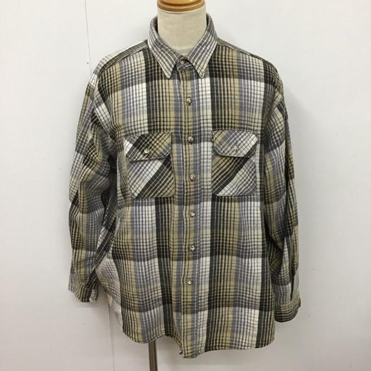 ファイブブラザー FIVE BROTHER シャツ、ブラウス 長袖 長袖シャツ チェックシャツ カラーシャツ 90s チェック マルチカラー / マルチカラー /  メンズ USED 古着 中古 10127952