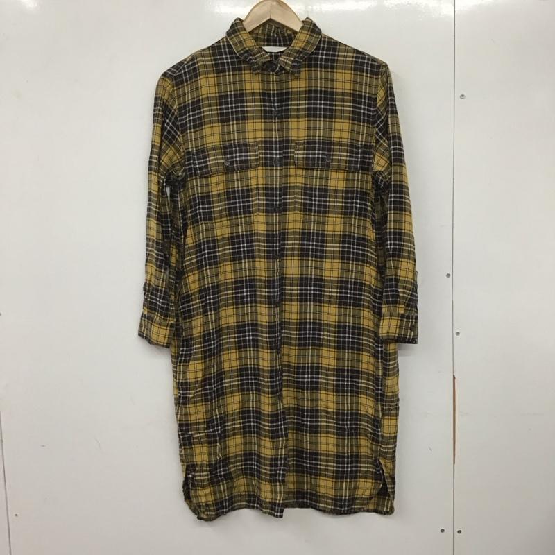 スタディオクリップ studio CLIP ワンピース ミニスカート チェック柄 M チェック マルチカラー / マルチカラー /  レディース USED 古着 中古 10137797