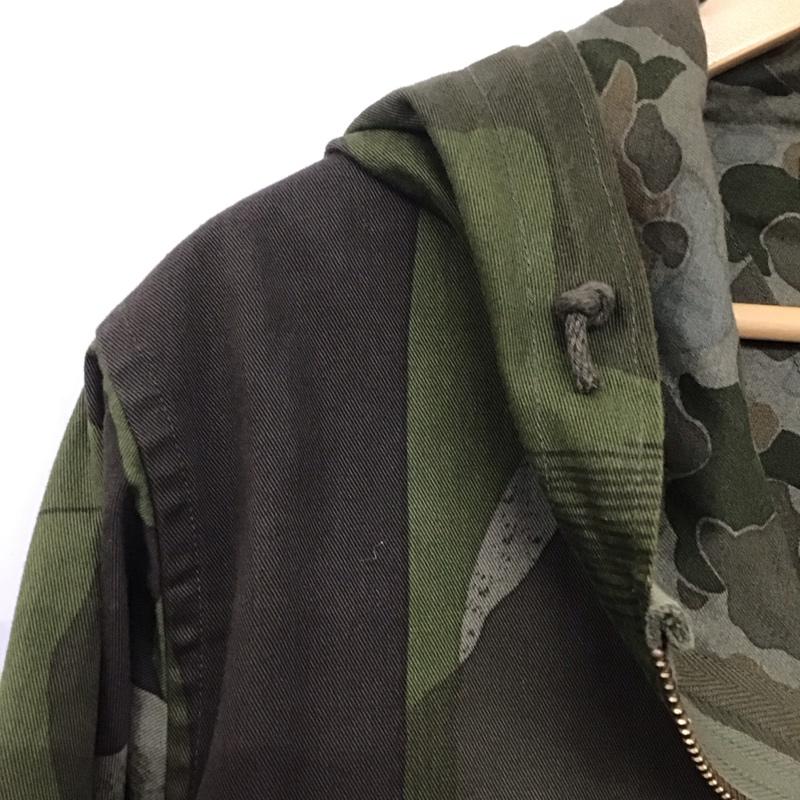 ナイジェルケーボン Nigel Cabourn ジャケット、上着 ジャケット、ブレザー ジップアップジャケット パーカージャケット アウター リバーシブル 46 カモフラージュ柄・迷彩 マルチカラー / マルチカラー /  メンズ USED 古着 中古 10143225