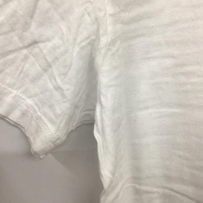 ポロラルフローレン POLO RALPH LAUREN Tシャツ 半袖 半袖カットソー 無地Tシャツ クルーネックカットソー L 無地 白 / ホワイト /  メンズ USED 古着 中古 10138120