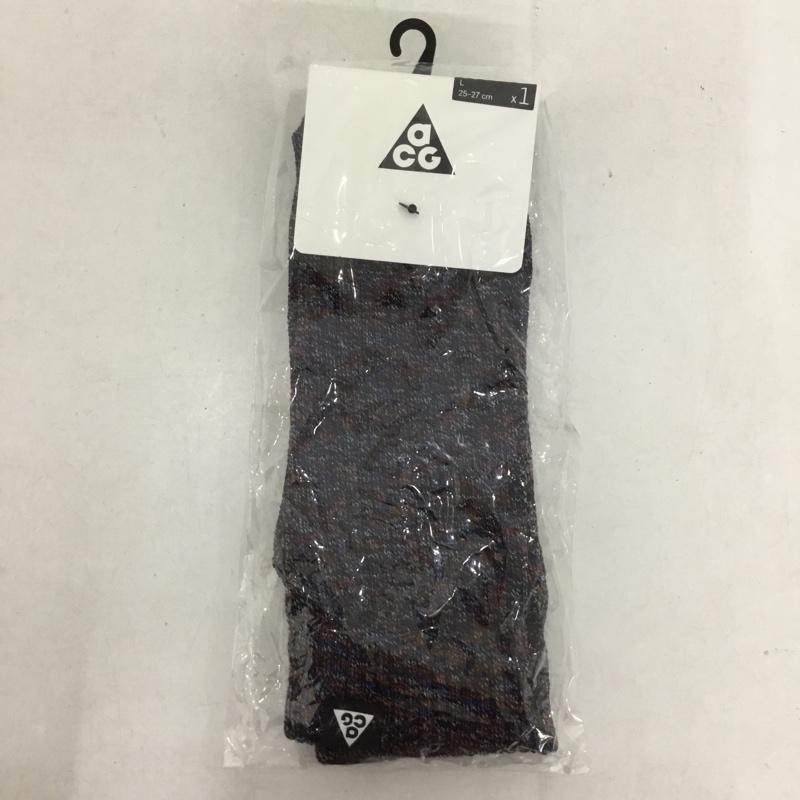 ナイキ NIKE ファッション小物 ファッション小物 CV8989 010 ACG Kelley Ridge Crew Sock 靴下 スポーツソックス ワンポイント マルチカラー / マルチカラー /  メンズ USED 古着 中古 10145793