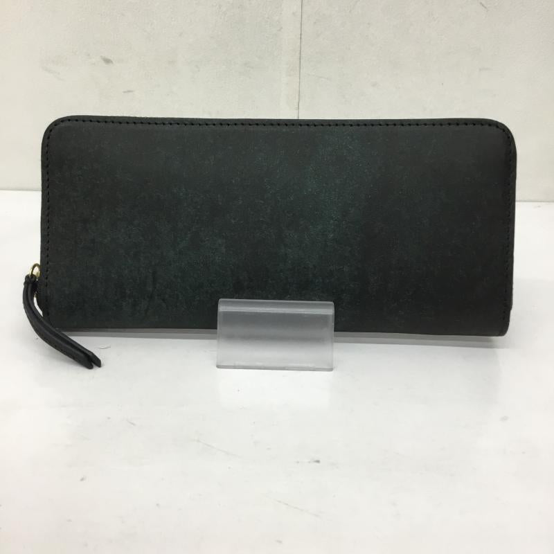ノーティアム NAUGHTIAM 財布 長財布  黒 / ブラック / X 青 / ブルー / X 緑 / グリーン /  メンズ USED 古着 中古 10140569