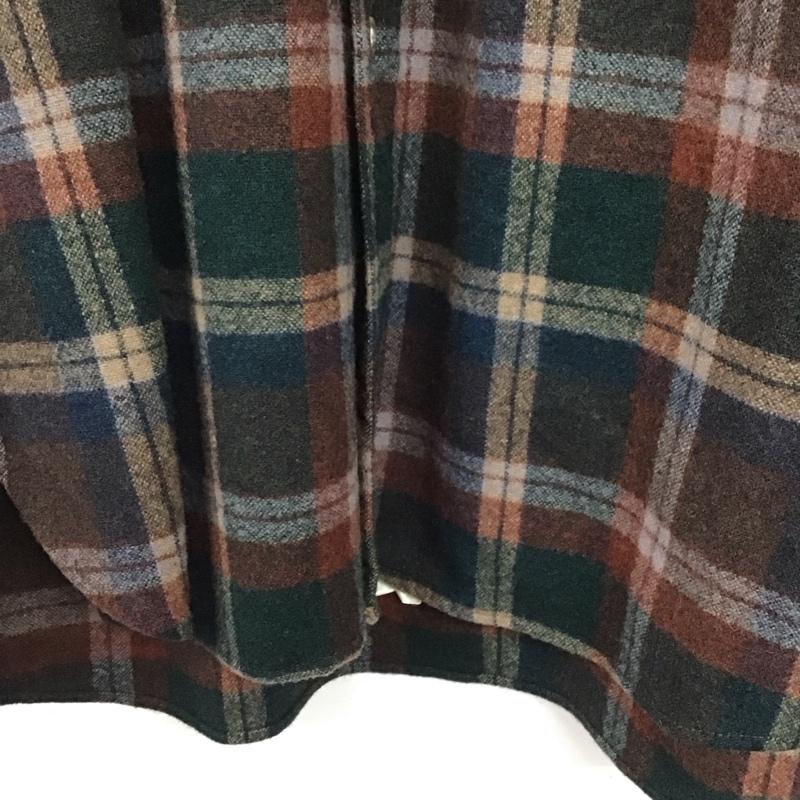 ペンドルトン PENDLETON シャツ、ブラウス 長袖 70s 70年代 ウール L チェック マルチカラー / マルチカラー /  メンズ USED 古着 中古 10144068
