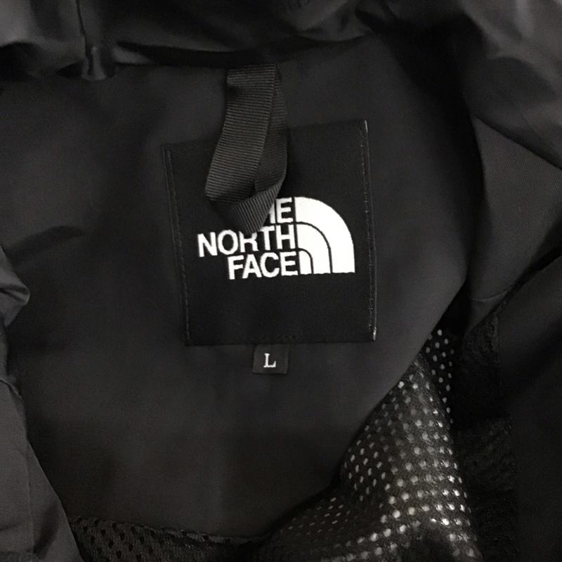 ザノースフェイス THE NORTH FACE ジャケット、上着 ジャンパー、ブルゾン np62450 マウンテンライトジャケット ジップアップパーカー アウター L ロゴ、文字 黒 / ブラック /  メンズ USED 古着 中古 10119137