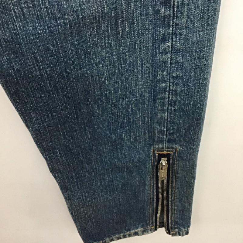 ザレターズ The Letters パンツ デニム、ジーンズ FW17-LDP001A サイドジップ M 無地 青 / ブルー /  メンズ USED 古着 中古 10111874