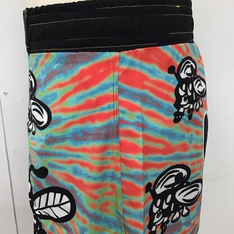 スコロクト SKOLOCT パンツ ショートパンツ ハーフパンツ ショートパンツ カジュアルパンツ krazybee ファイトパンツ M プリント マルチカラー / マルチカラー /  メンズ USED 古着 中古 10111955