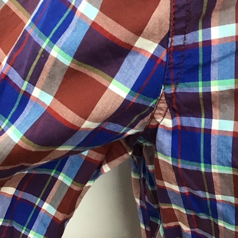 アバクロンビーアンドフィッチ ABERCROMBIE&FITCH シャツ、ブラウス 長袖 長袖シャツ カラーシャツ ポケットシャツ 長袖カットソー チェックシャツ M チェック マルチカラー / マルチカラー /  メンズ USED 古着 中古 10113770