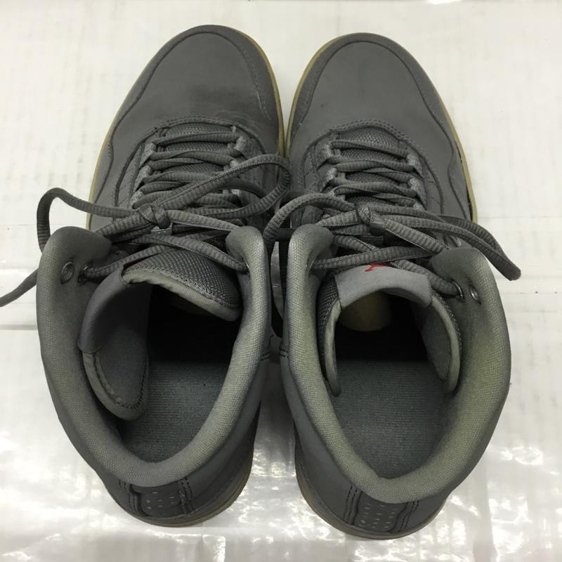 ナイキ NIKE スニーカー スニーカー 820240-005 AIR JORDAN EXECUTIVE 26.5cm 26.5cm ワンポイント 灰 / グレー / X 赤 / レッド /  メンズ USED 古着 中古 10107855