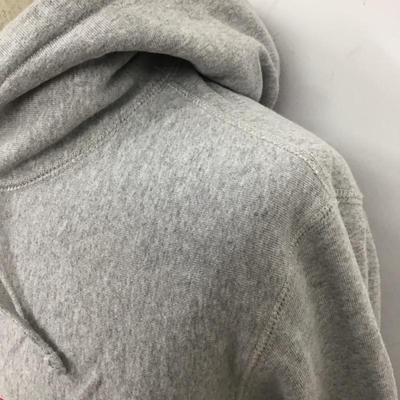シュプリーム Supreme パーカー 長袖 14aw SupremeBoxLogoHoodedSweatshirt 長袖パーカー スウェット L ロゴ、文字 灰 / グレー /  メンズ USED 古着 中古 10110411
