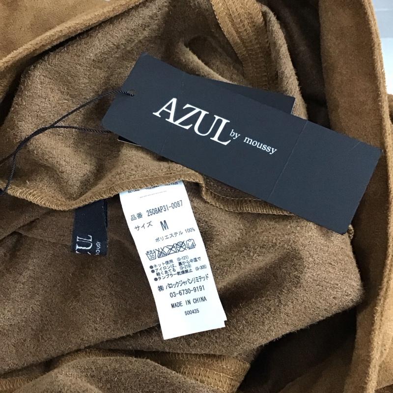 アズールバイマウジー AZUL BY MOUSSY スカート ロングスカート M 無地 茶 / ブラウン /  レディース USED 古着 中古 10121400