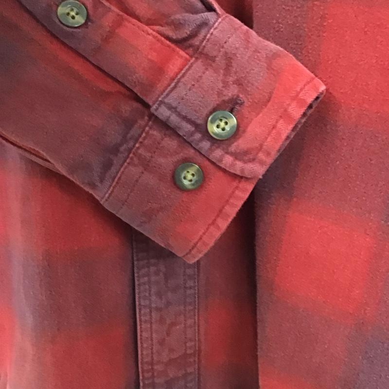 カーハート Carhartt シャツ、ブラウス 長袖 103822 608 チェックシャツ コットン S ロゴ、文字 赤 / レッド /  メンズ USED 古着 中古 10144706